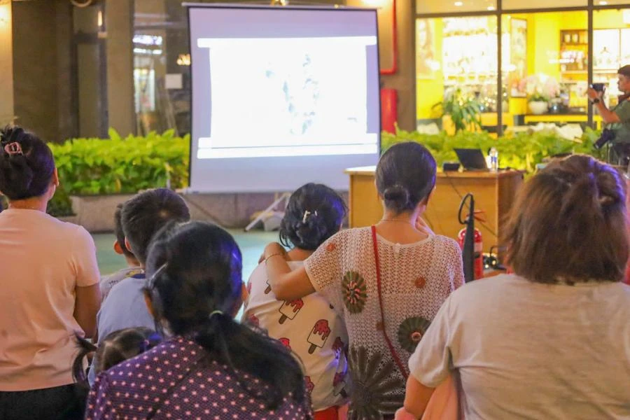 Cư dân Bcons thực hành thao tác PCCC