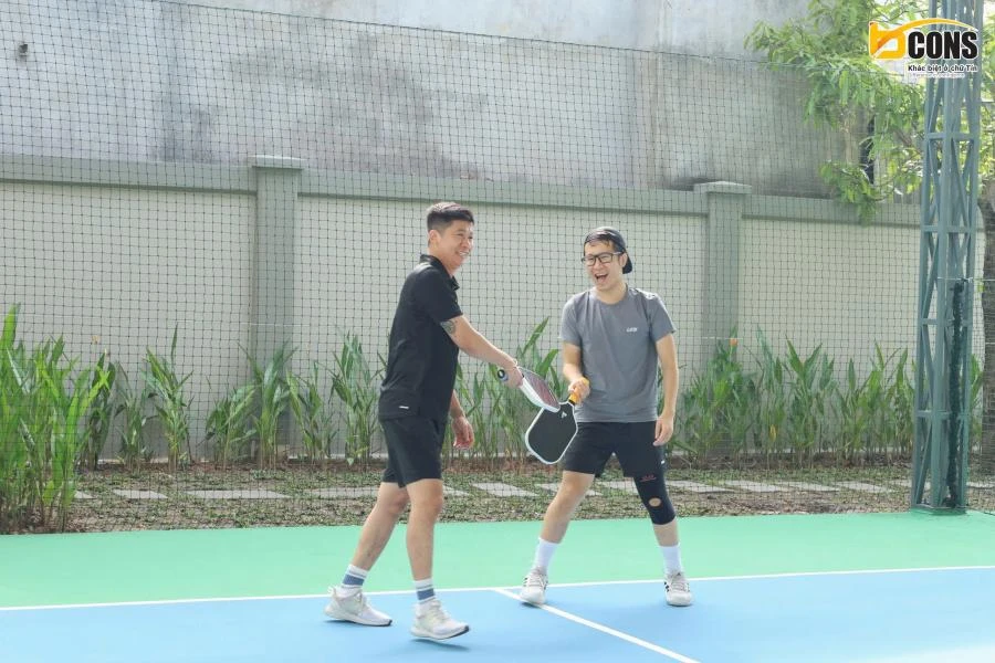 Hình ảnh sôi nổi tranh tài ngay ngày khai trương sân Pickleball của tập đoàn Bcons