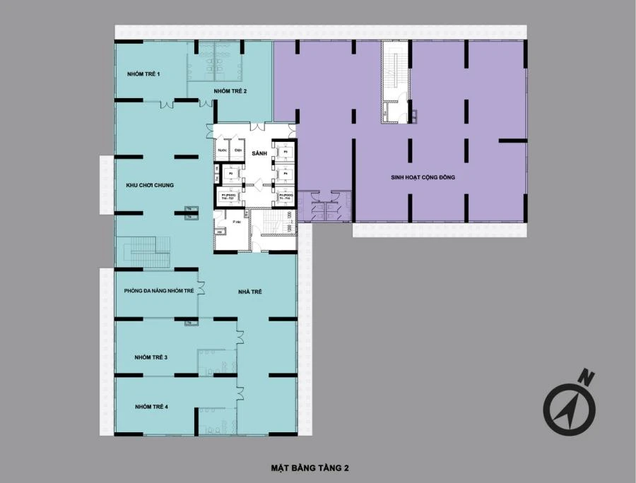 Mặt bằng dự án Bcons Sala được thiết kế tôi ưu