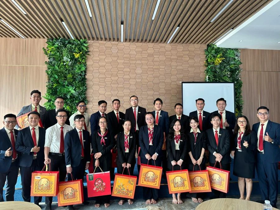 Những hình ảnh nổi bật tại buổi tặng quà chúc tết nhân viên của tập đoàn Bcons