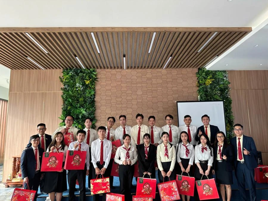 Những hình ảnh nổi bật tại buổi tặng quà chúc tết nhân viên của tập đoàn Bcons