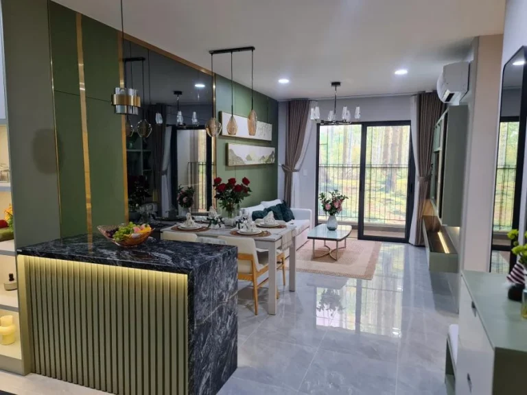 Góc nhìn từ cửa vào phong khách