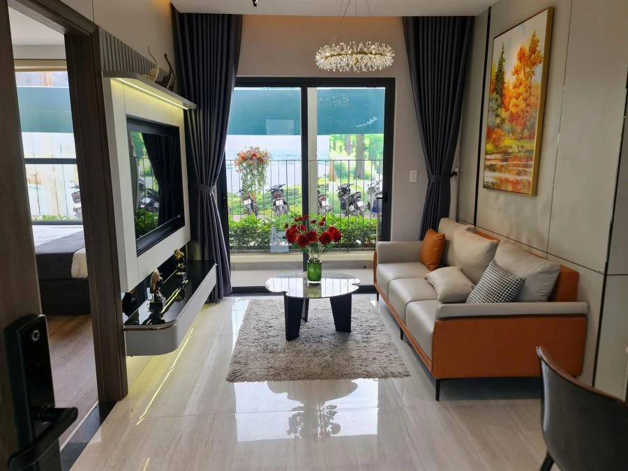 Góc nhìn từ cửa ra ban công