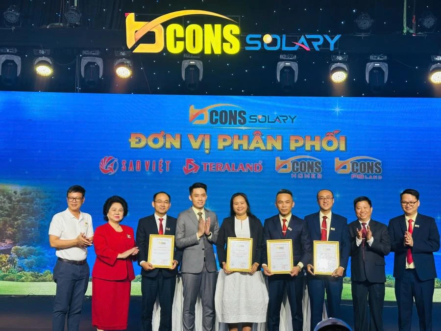 Các đơn vị phân phối Bcons Solary nhận nhiệm vụ