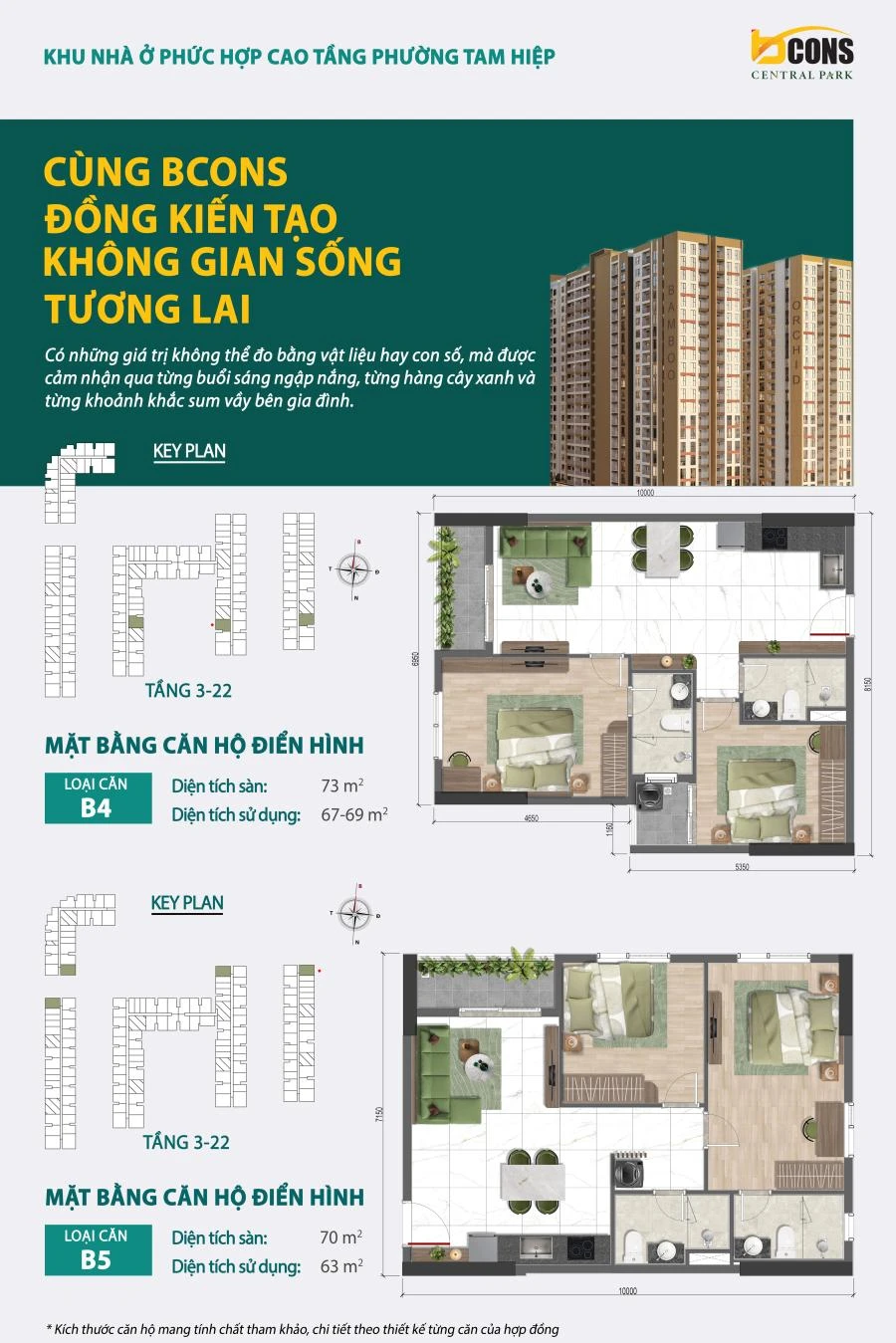 Mẫu căn B4 + B5
