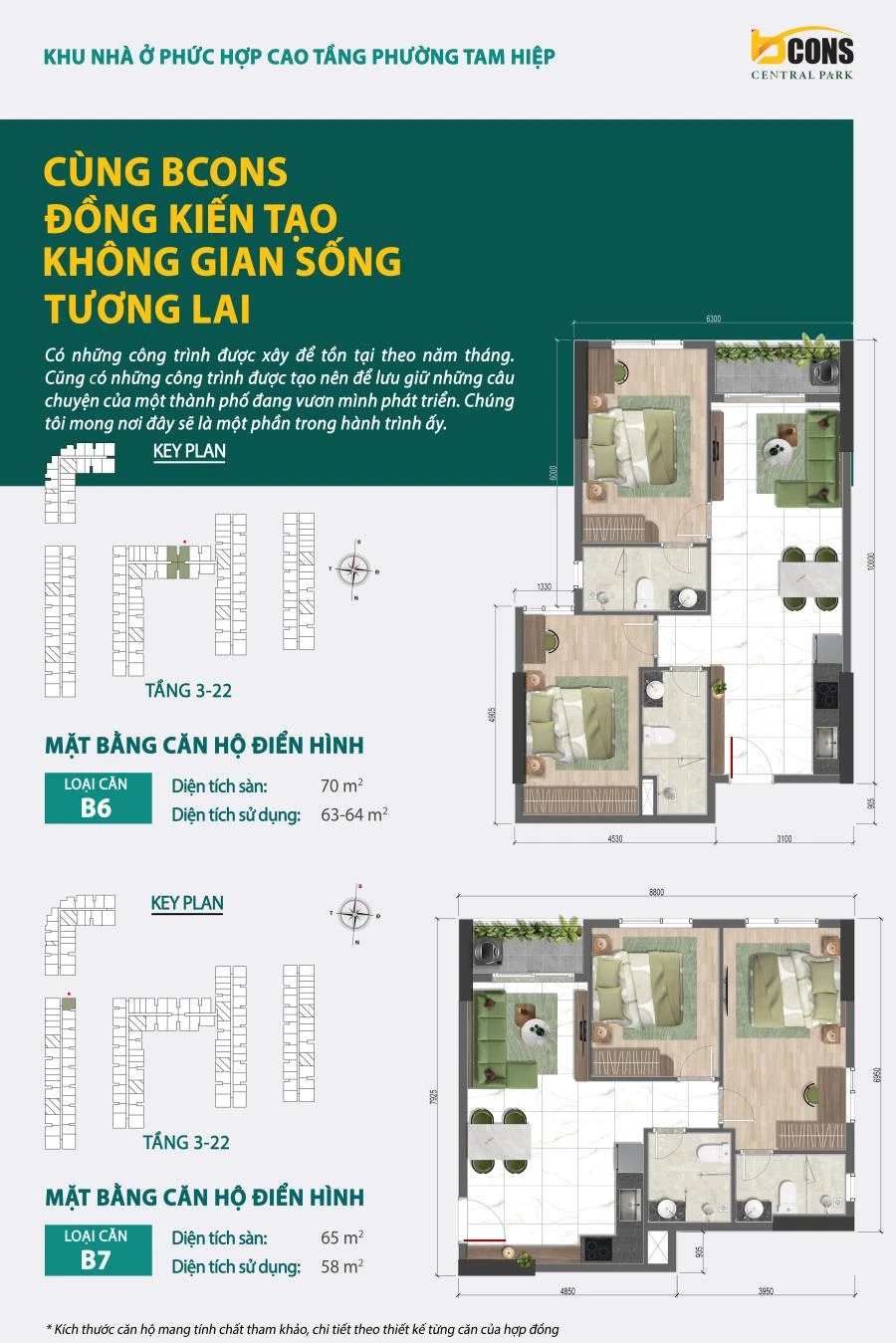Mẫu căn B6 + B7